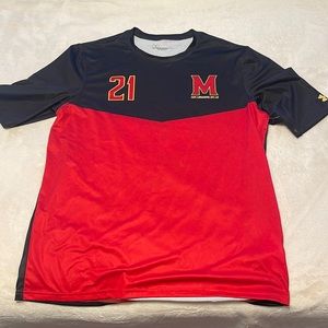 University of Maryland Armourfuse game jersey.